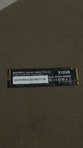 SSD M.2 NVMe 512GB Pichau Rover S PCIe 3.0