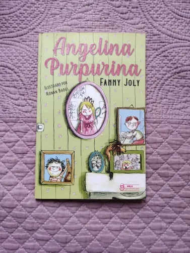 Livro Angelina purpurina 