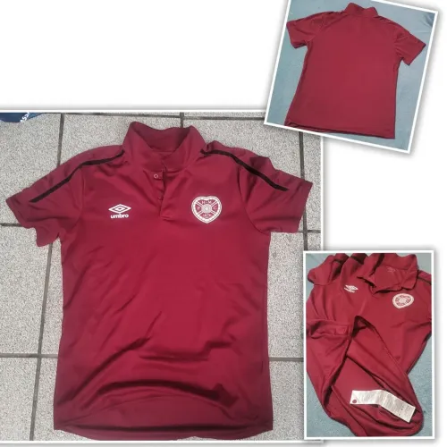 Camisa original passeio jogador Heart of midlothian Tam P