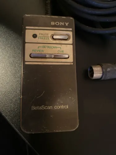 Beta Scan Control Sony - no estado