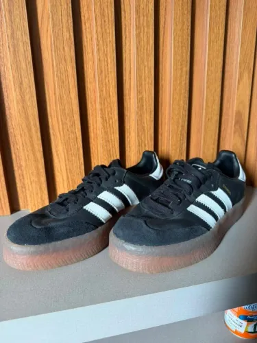 Adidas Sambae Core Black Gold Metallic