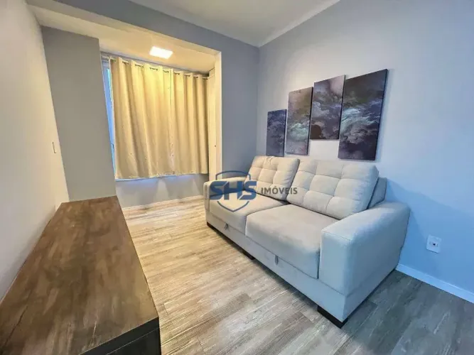 Apartamento com 1 dormitório para alugar, 51 m² por R$ 2.250/mês - Velha - Blumenau/SC