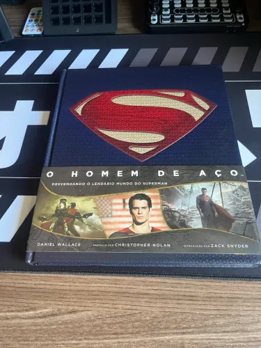 Livro homem de aço panini capa dura