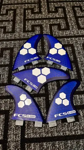 Quilhas Fcs Al Merrick Tri Quad Gam Q1000 Performance Core Semi Novas