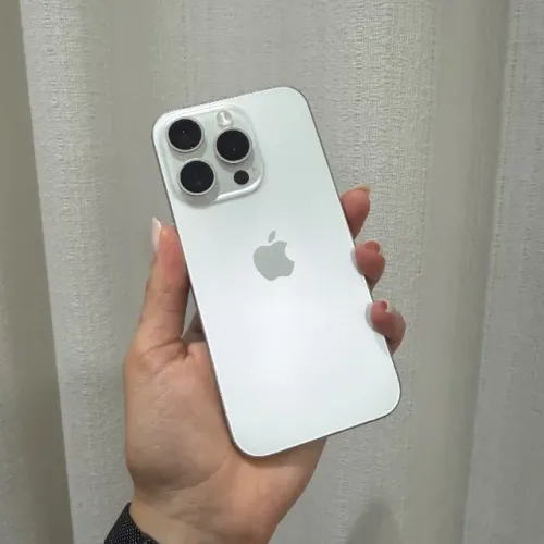 iPhone 15 Pro 128GB Branco/Prata Perfeito estado