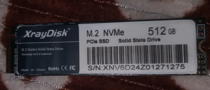 Ssd 512gb Nvme m.2 leia o anúncio