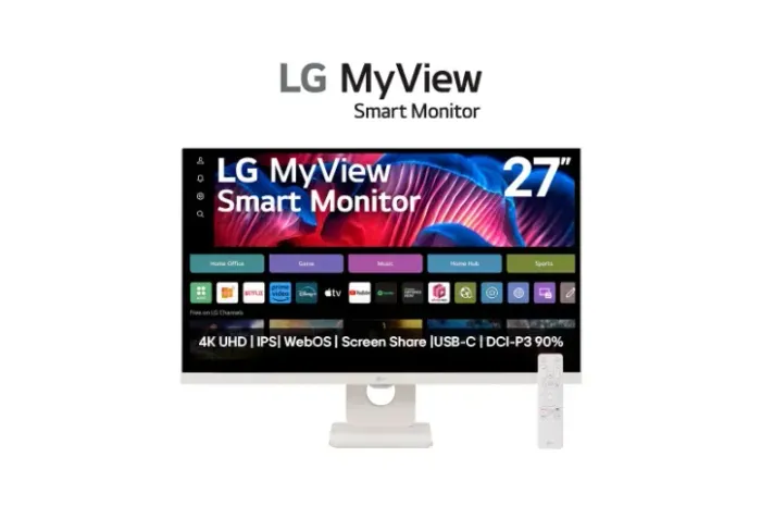 Monitor LG MyView 27SR73U-W Tela IPS 27 4K USB-C Caixa Aberta (NOVO)