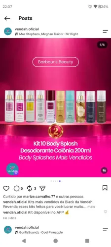 BARBOURS BODYSPLASH