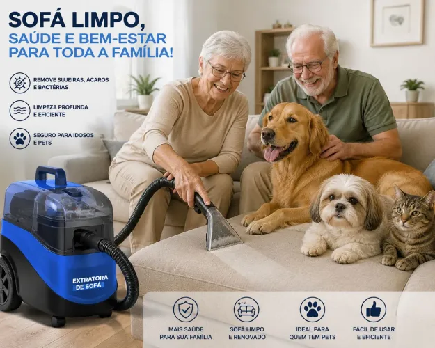 Limpeza sofá 