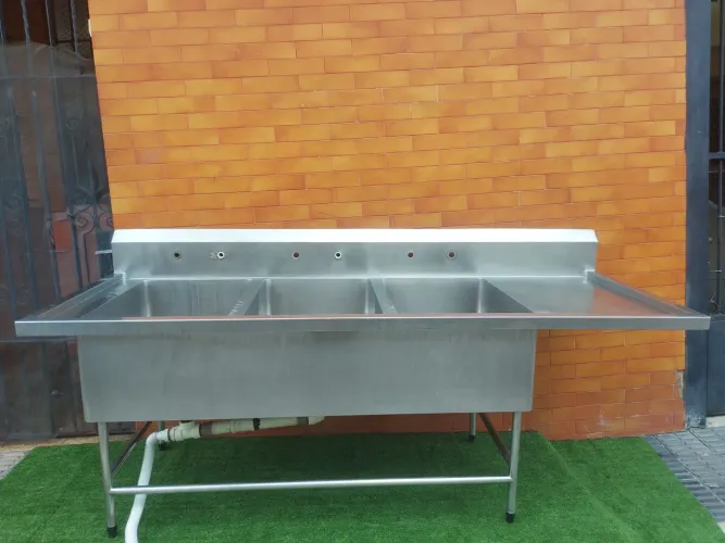 Pia industrial grande 304 tanque grande