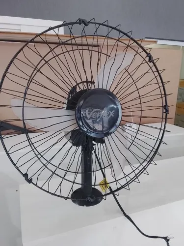 Ventilador de parede preto Ventex