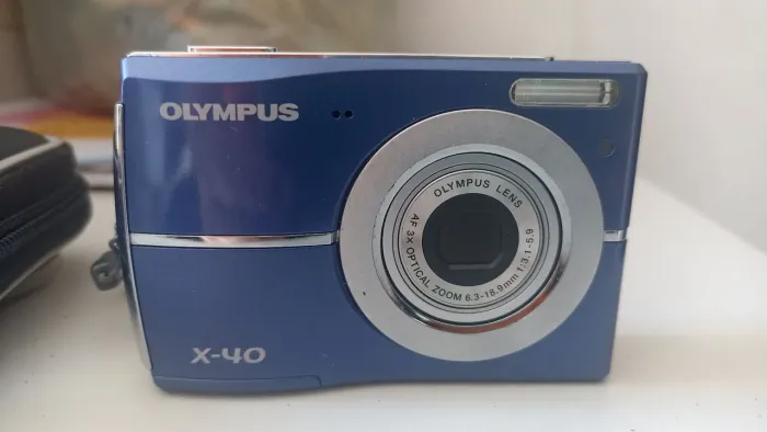 Olympus X-40, câmera digital compacta de 10 MP, zoom óptico de 3x,