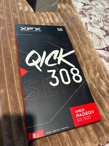 Placa de Vídeo XFX Speedster QICK 308 Radeon RX 7600 8GB GDDR6