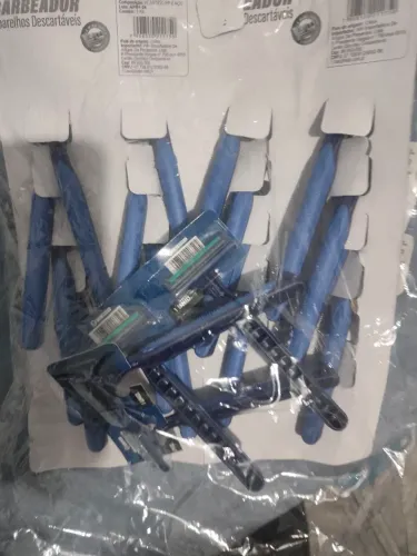 Prestobarba 3 lâminas novas 