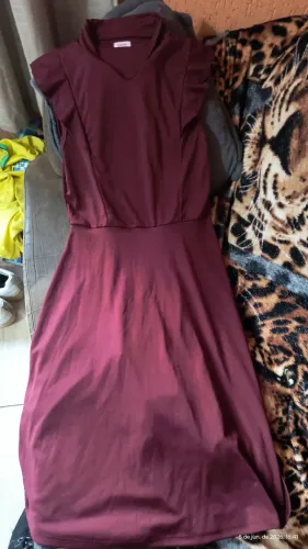 Vestido Rosalie tamanho P 100% poliéster zerado