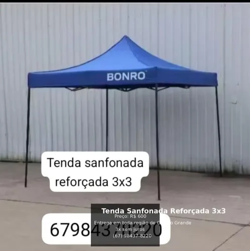 Tenda Sanfonada 3x3