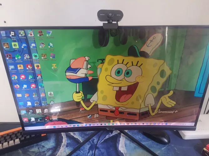Monitor gamer curvo 27 polegadas