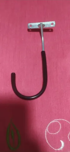 Suporte de Parede em Aço para Bicicleta - Gancho