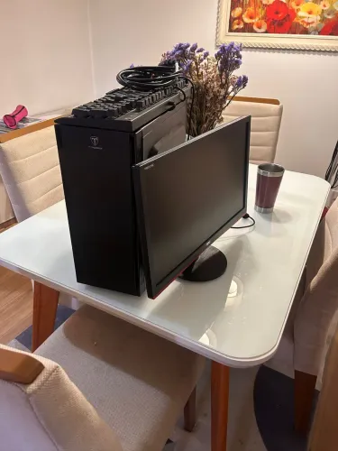 Pc gamer completo + monitor + teclado mecânico