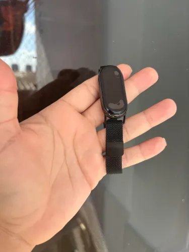 Pulseira metálica mi Band 8, 9 e 10