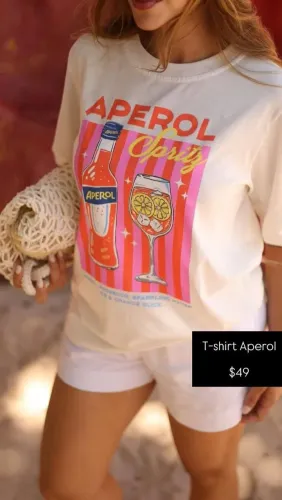 Camisa Aperol feminina