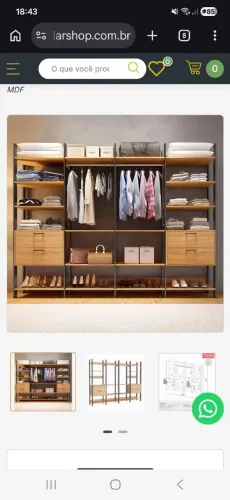 MARAVILHOSO ARMARIO PARA CLOSET, QUARTO. CONFIRA.