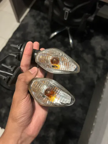 Par de Setas Originais Honda Dianteira para Cg160