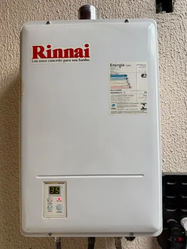 Aquecedor Rinnai 16L GLP