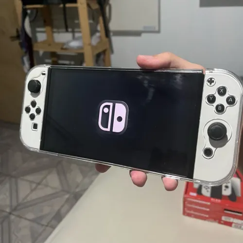 Nintendo Switch OLED Desbloqueado 256Gb Semi-novo