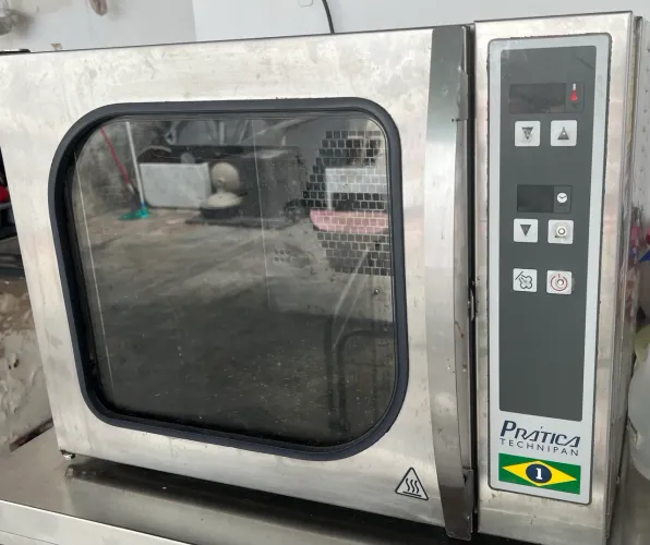 Forno a vapor - Prática