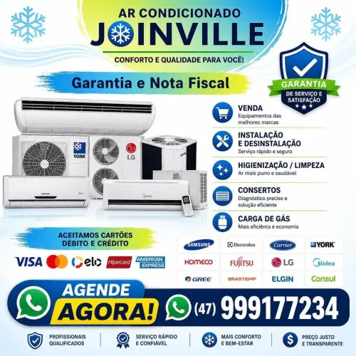 Ar condicionado Joinville