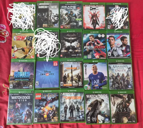 Lote Jogos Xbox One - FAÇO ENVIO