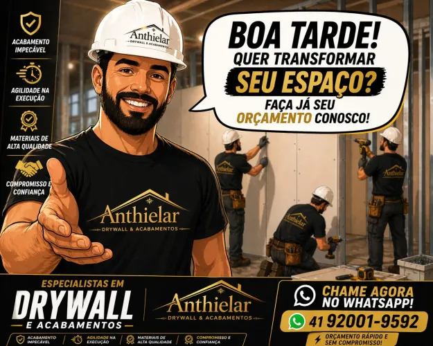 Divisoria em drywall