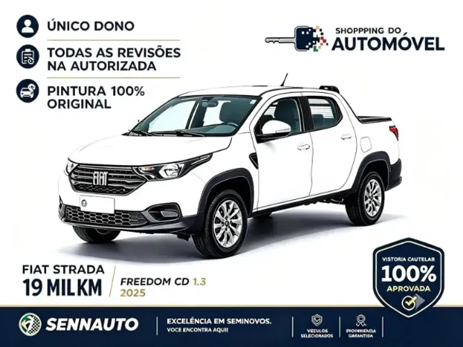 Fiat Strada Freedom 1.3 Flex 8V CD 2026