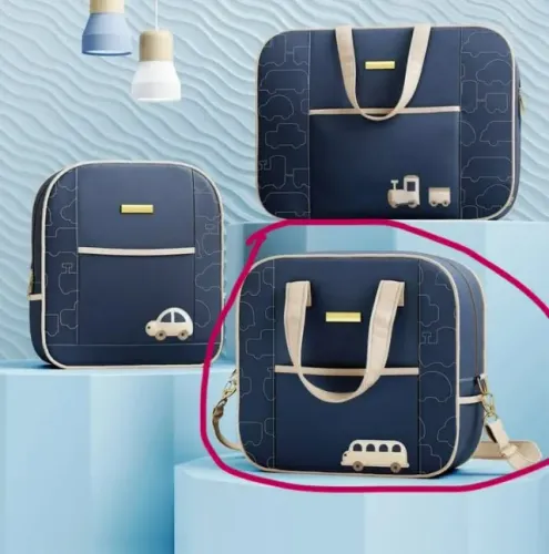Bolsa maternidade carrinhos Grão de Gente