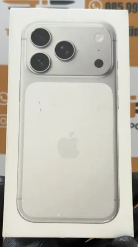 Iphone 17 Pro 256Gb Branco Chip Virtual Lacrado