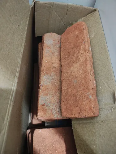 Sobra de obra tijolinho. Revestimento parede bricks 7 x 26 cm