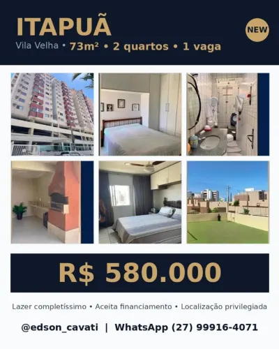 Apartamento em itapuã