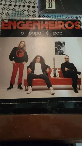 Disco de vinil Engenheiros do Hawaii álbum O papa é pop