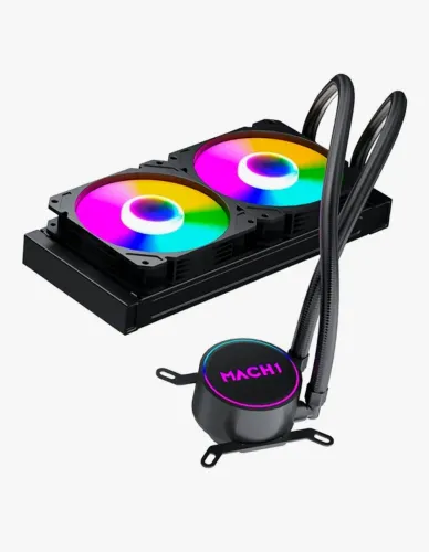 Water Cooler MACH1 240MM PRETO