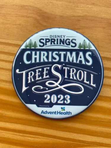 Broche / Botton / Pin Disney Springs. Natal 2023. Especial