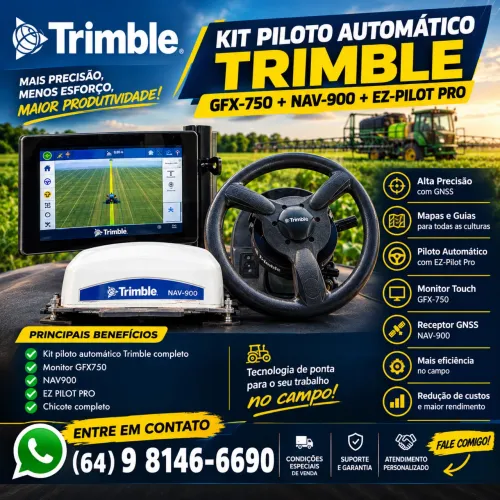 KIT PILOTO AUTOMÁTICO TRIMBLE - COMPLETO
