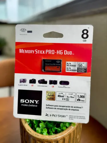 Memory Stick Pro-hg Duo Hx 8gb Sony Original
