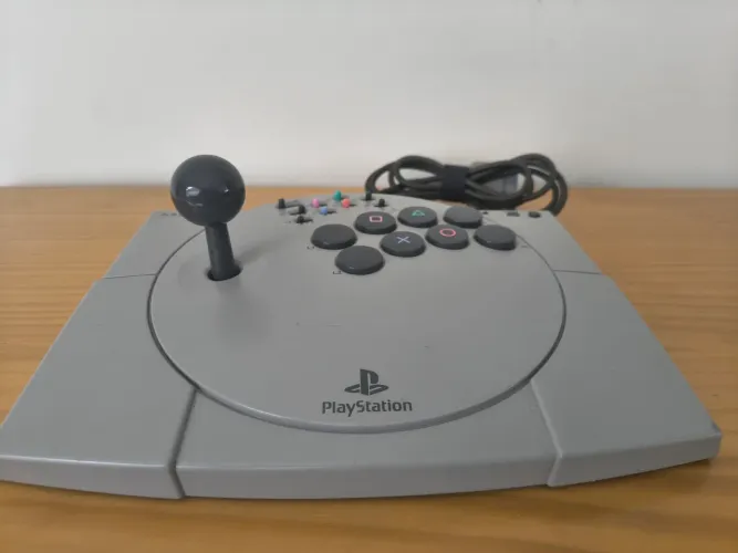 Controle Arcade ASCIIWARE Original PS1 - Raro - Excelente Estado