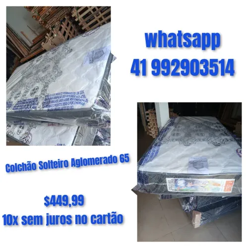Colchão solteiro D65 novo # 10x sem juros no cartão