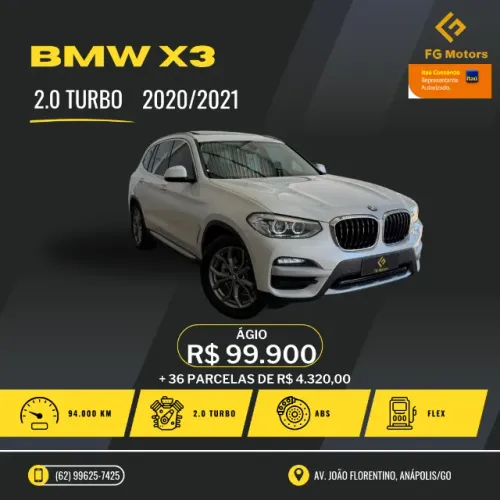 BMW X3 Xdrive 20I 2.0/x-line Bi-TB Flex Aut. 2021