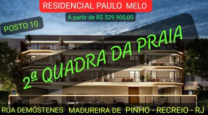 Lançamento de prédio baixo na praia com os preços mais baixos da região sem  comprovação d