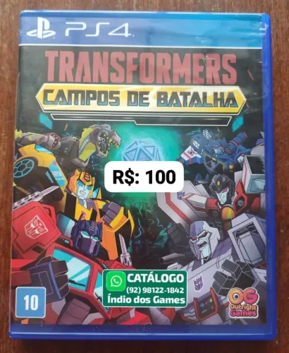 Transformers Campos de Batalha = R$: 100
