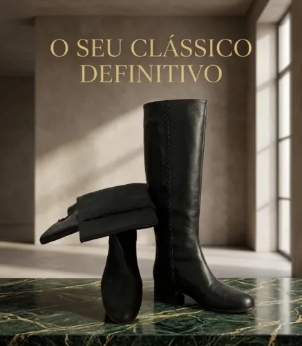 Bota Luiza Perea - Cano Longo - NOVA