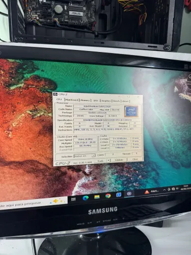 Computador Pentium Gold GEN10: CPU + Monitor